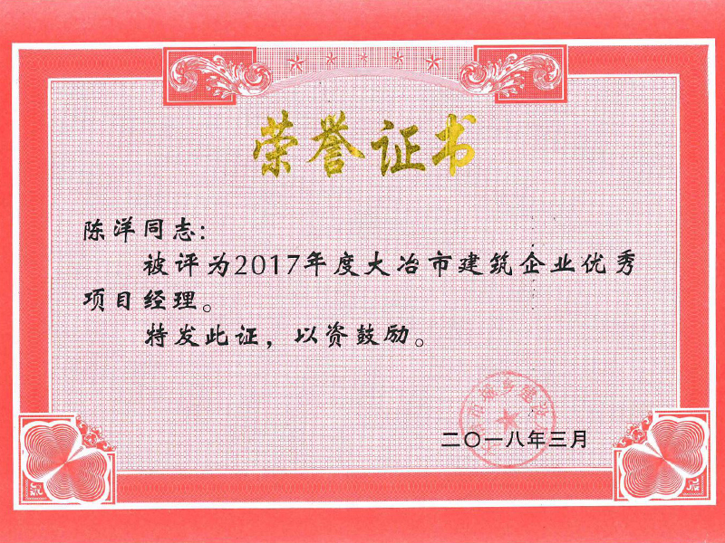 2017獲獎陳洋 